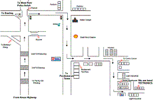 Kesas Highway Map